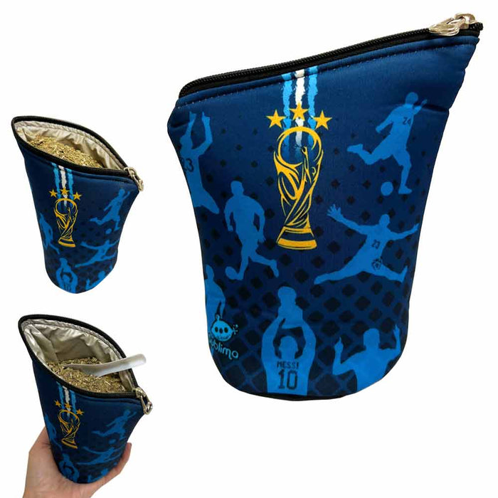 Yerba Container Yerbero Carrying Pouch Porta Yerba Bag Pouch Travel Sobre Dispenser