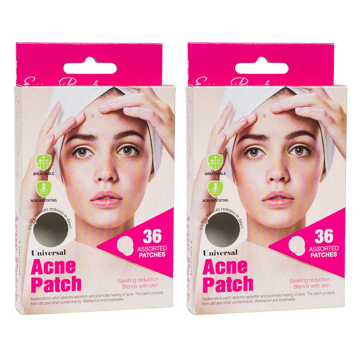 72 Count Hydrocolloid Patches Acne Control Treat Pimples Blemishes Patch Zits