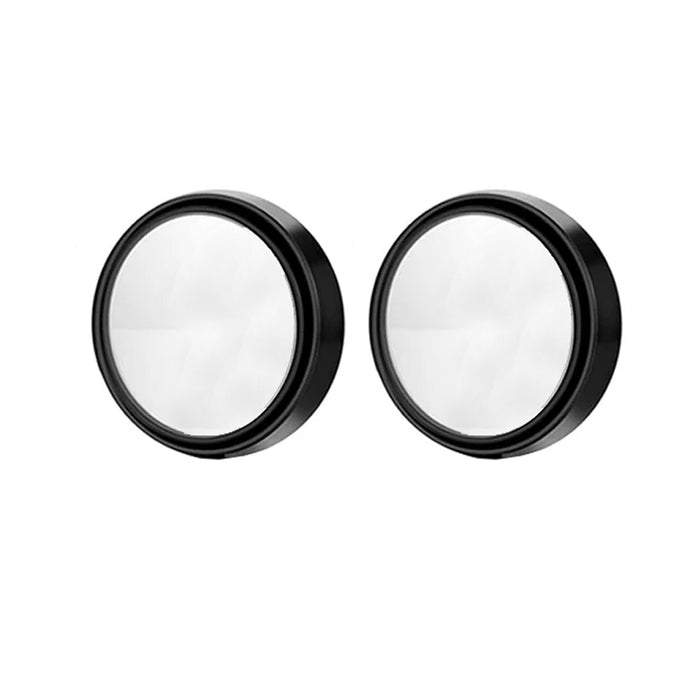 2 Pc Car Blind Spot Mirrors Wide Angle Rear View Self Adhesive Universal Vehicle