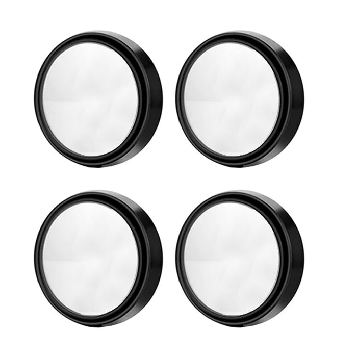 4 Pack Blind Spot Car Mirrors 2" Round Glass Convex Rear View Wide Angle Side