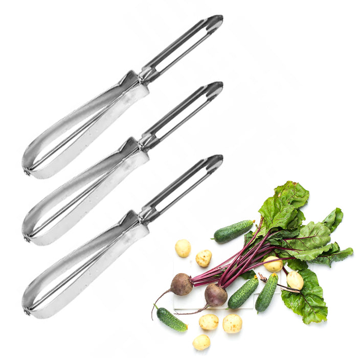 Browne Stainless Steel Fruit / Vegetable Peeler - 2 1/2L Blade