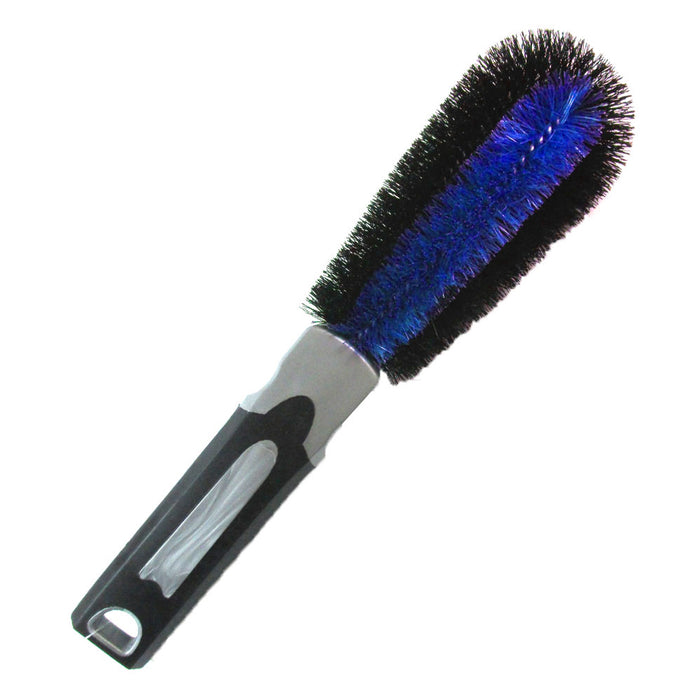 1 Car Wash Wheel Tire Brush Soft Bristles Easy Grip Cleaner for Rims Cars Trucks