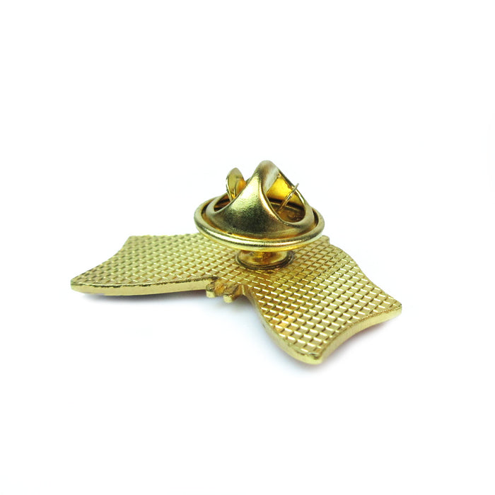 3 Pc Ukraine US American Flag Pin Friendship Peace Brooch Hat Lapel Pins Badge