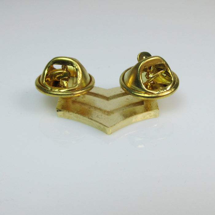 USA Army First Class Sergeant Collar Lapel Pin Insignia Military Veteran Hat Pin