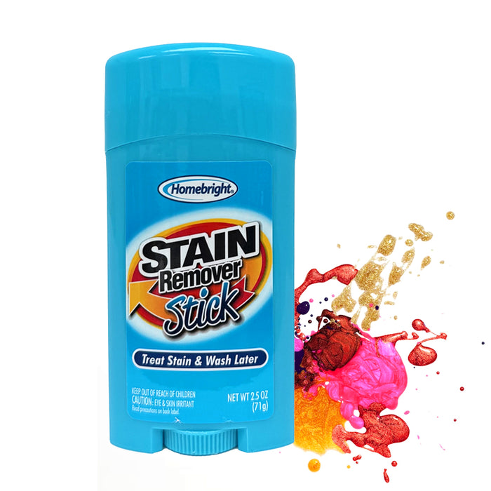 2 Stain Treater Sticks 2.5oz Stain Remover Clothes Underwear Fabric Spot Cleaner