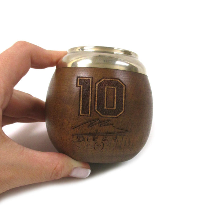 Mate Gourd Algarrobo Alpaca Yerba Cup Argentina Bombilla Straw Mexico 86