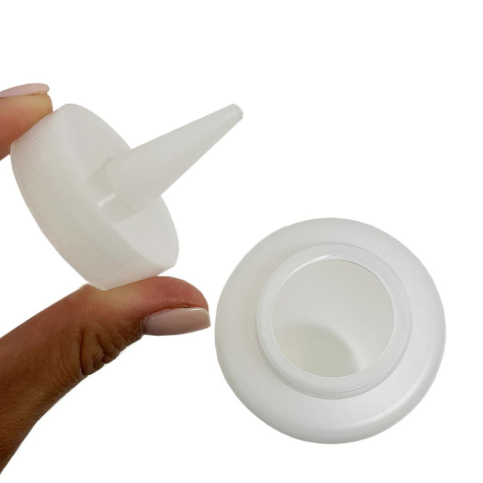 8 Clear Plastic Squeeze Bottle 15oz Condiment Dispenser Mayo Ketchup Mustard Oil