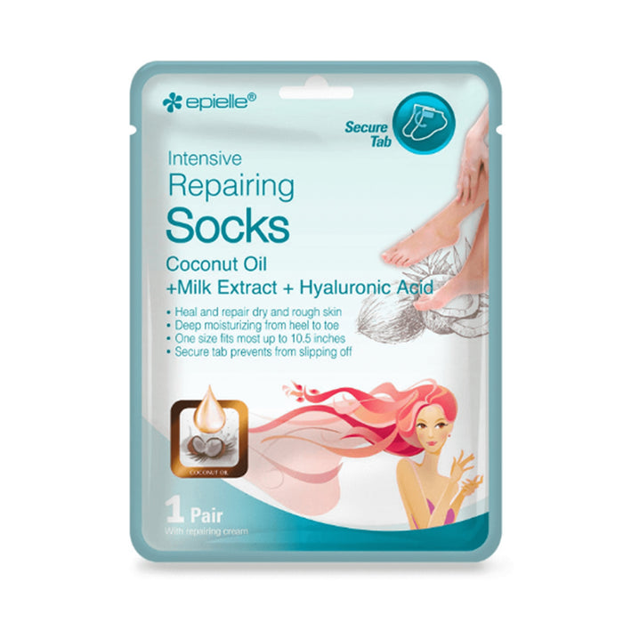 2 Pack Set Moisturizing Socks Hand Skin Gloves Beauty Spa Nail Therapy Treatment