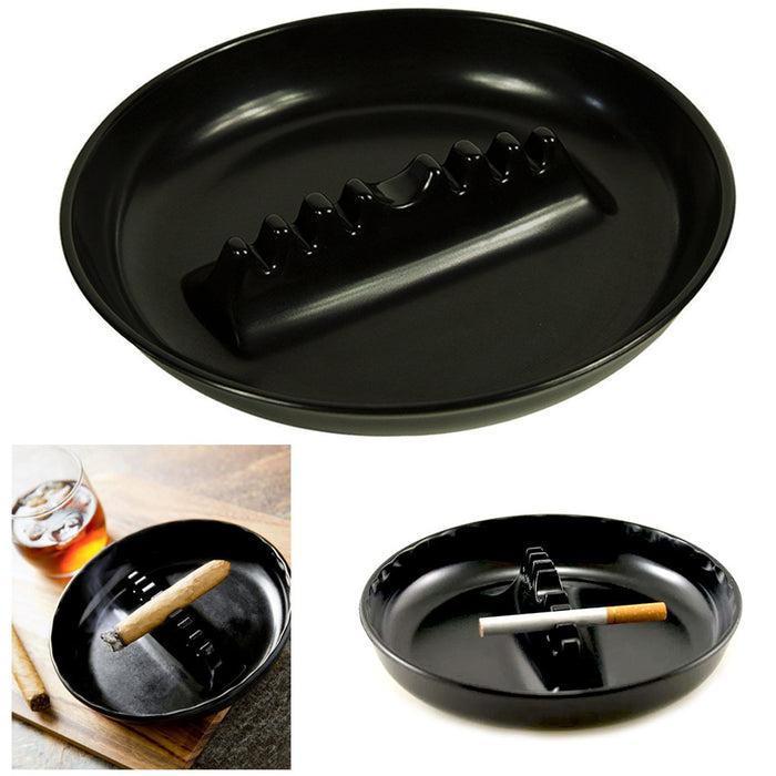 Melamine Ashtray Vintage Style 7" Home Bar Restaurant Cigarette Cigar Holder New