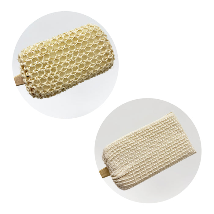2 Pack Loofah Sponge Luffa Bath Shower Exfoliating Body Back Scrubber Skin Care