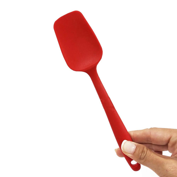 2 Pc Silicone Spatula Spoonula Utensils Cooking Kitchen Heat Resistant Non Stick