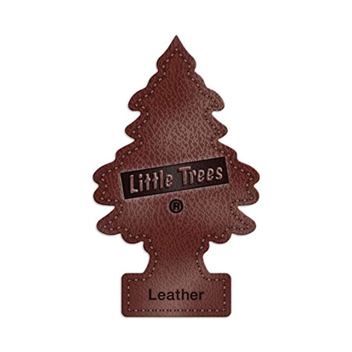 24 Little Trees Leather Scent Car Air Freshener Car Auto Office Home Hanging