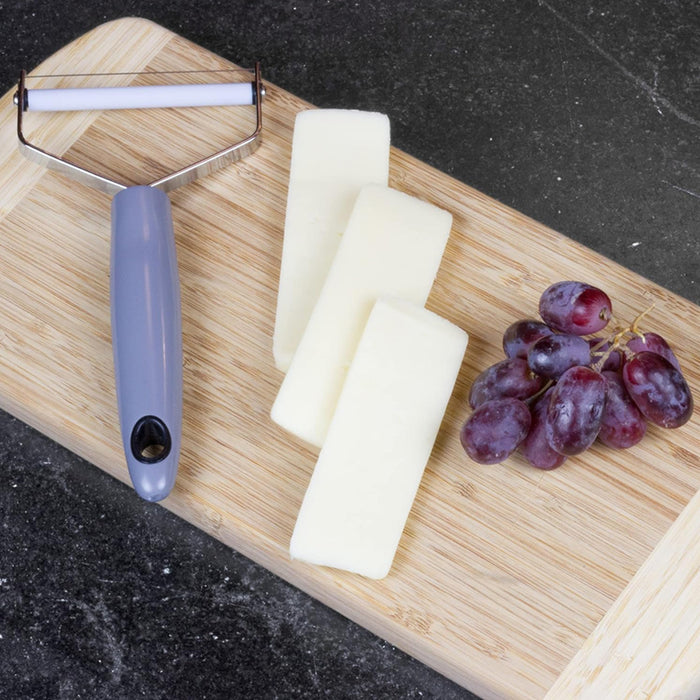 Cheese Slicer Block Cutter Stainless Steel Wire Handheld Kitchen Slicing Tool 7"