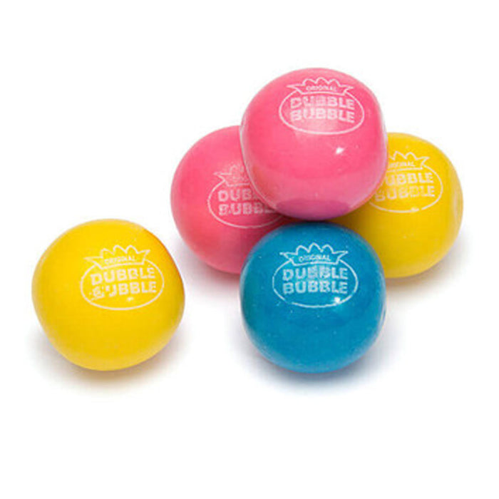 3 Bags Cotton Candy Bubble Gum Balls Chewing Gum Machine Refill 12oz Gumballs