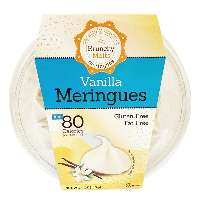 2 Boxes Vanilla Meringues Cookies Fat-Free Gluten-Free Party Snack Kosher Sweets