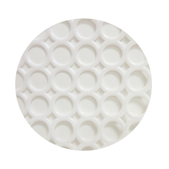 1 Kitchen Sink 11 x 11 Inch White Mat Plastic Protector Mesh Pad Non-Slip Drain