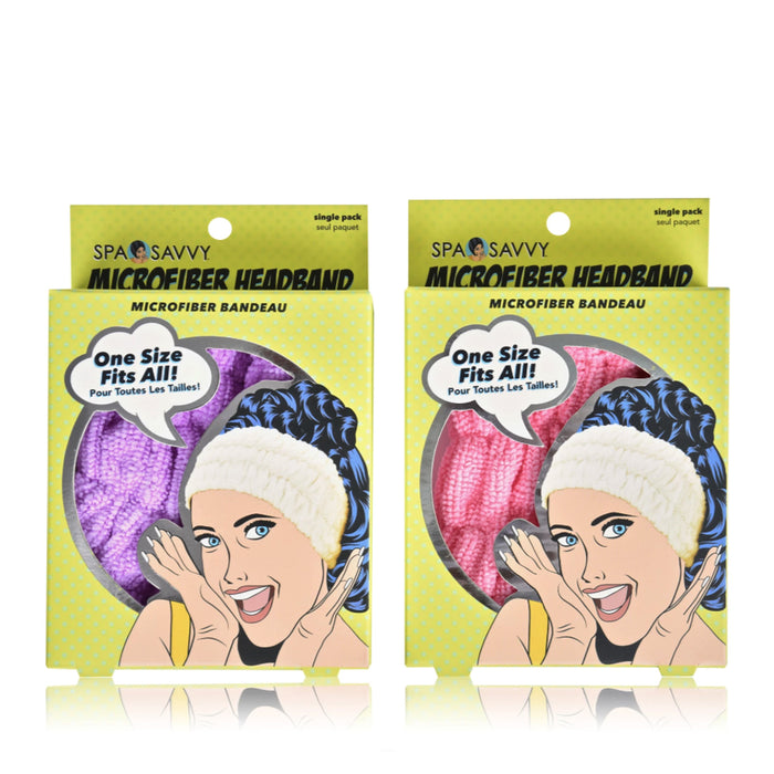 2pc Headband Washing Face Girls Makeup Spa Hair Band Women Skincare Facial Wash