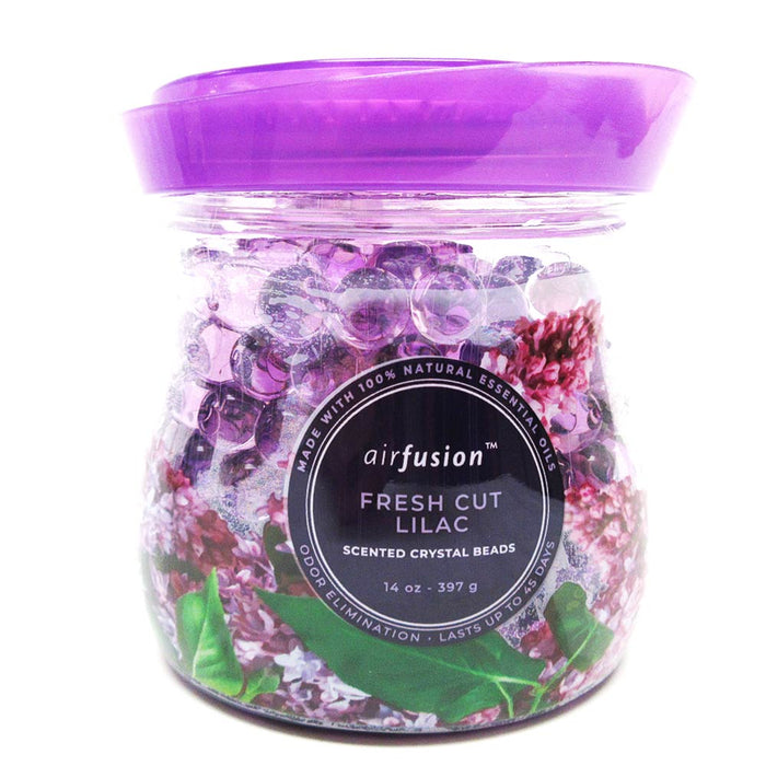 2 Fresh Lilac Scent Odor Eliminator Gel Beads Air Freshener Eliminates Odor 14oz