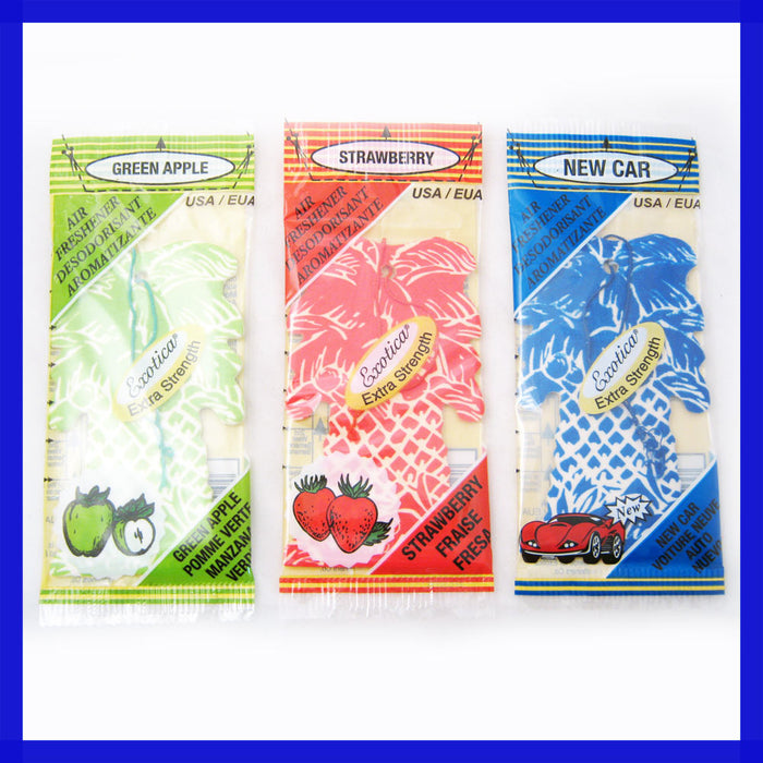 24 Ct Little Trees Air Freshener Long lasting Scent Car Auto Home Hanging Tree