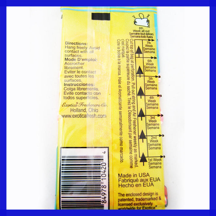 24 Ct Little Trees Air Freshener Long lasting Scent Car Auto Home Hanging Tree