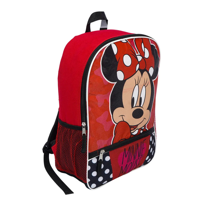1 Disney Minnie Mouse Backpack Kids Toddlers Bag Preschool Sports Travel Bookbag