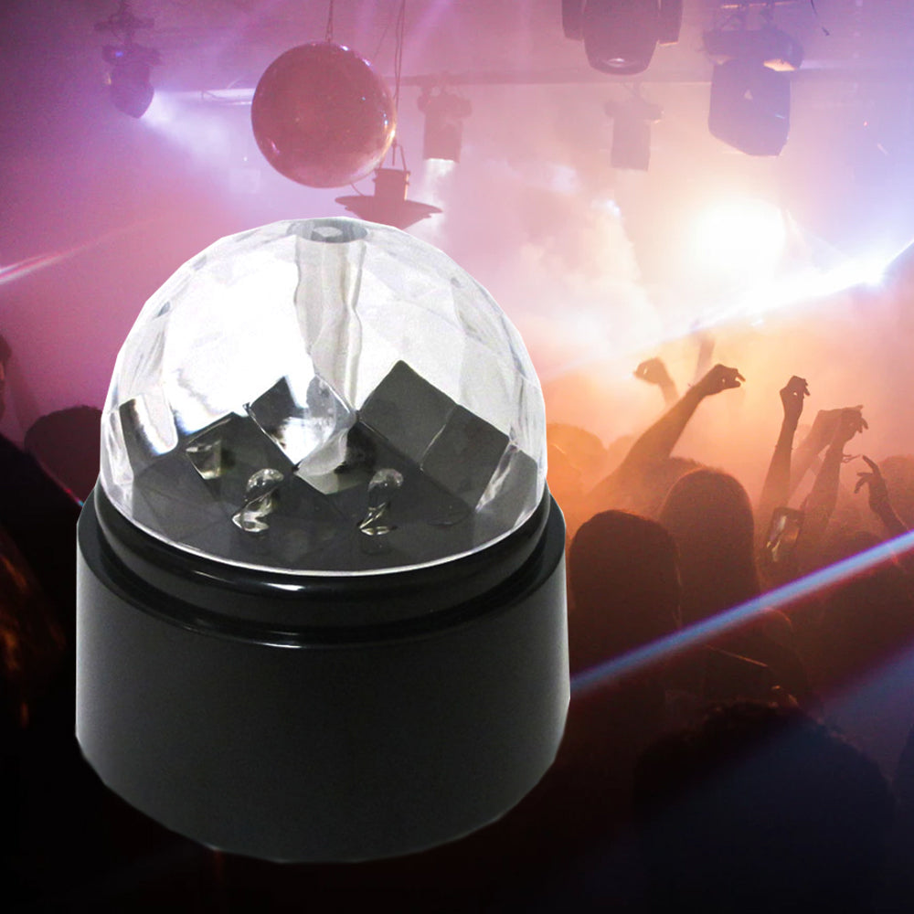 AmyFei Discobol, partylicht met draadloze afstandsbediening en USB AmyFei Discobol, partylicht met draadloze afstandsbediening en USB