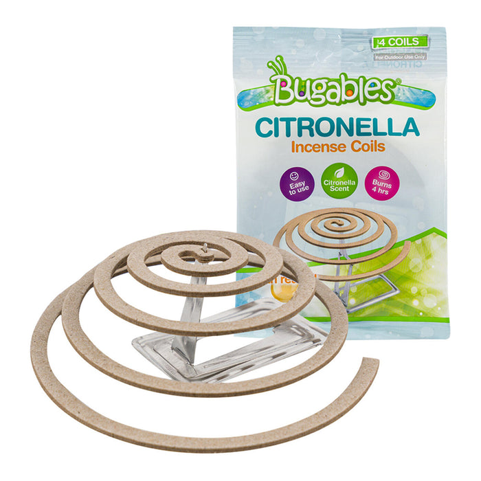 24 Pc Mosquito Repellent Coils Citronella Incense Coil & Stand Outdoor Repelling