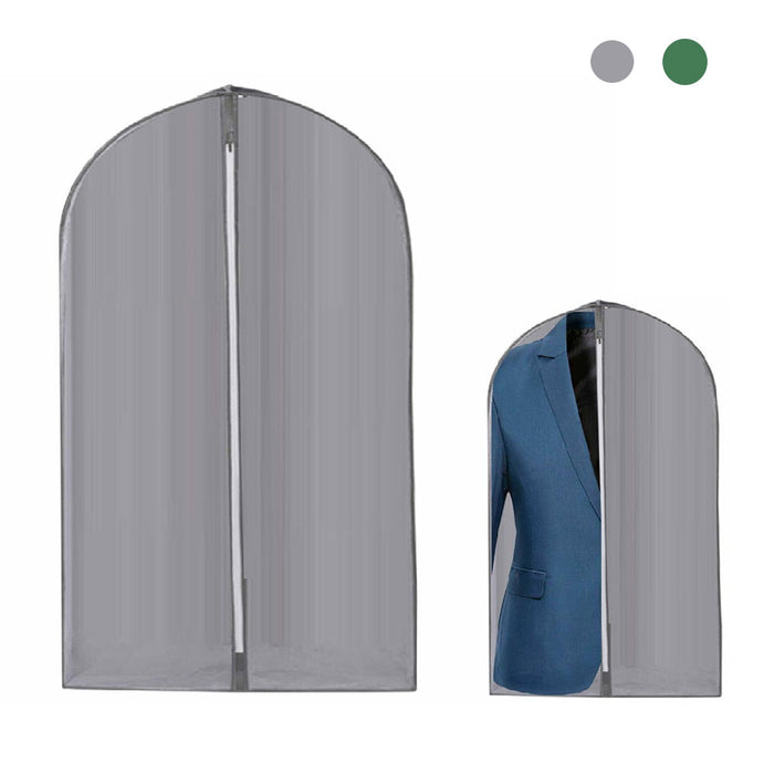 1 PC Grey or Green Garment Suit Bags 24 x 36 Storage Cover T-Shirt Coat Jacket Dress Travel