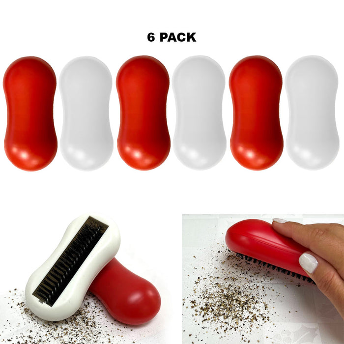 6 Pack Portable Table Sweeper Crumb Handheld Brush Cleaner Kitchen Countertop