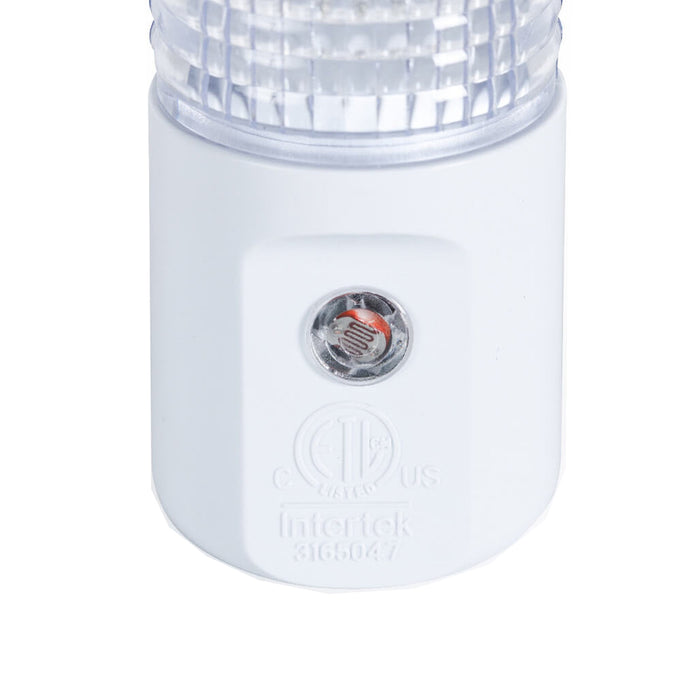 2 Pc Plug in Led Night Light Auto Dusk to Dawn Sensor Hallway Kids Room Bathroom