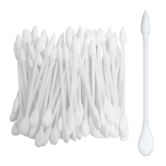 150 Cotton Swab Double Head Swabs Pointed Tip Makeup Cosmetic Nail Applicator