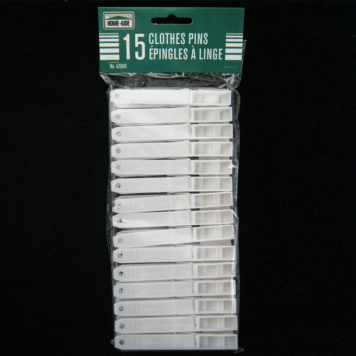 30 Heavy Duty Plastic Clothes Pins Clothespins Laundry Clips Bag Hangs Clothing