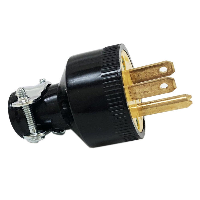 3 Prong Replacement Straight Blade Male Electrical Plug NEMA 5-15P 15A 125V 1pc