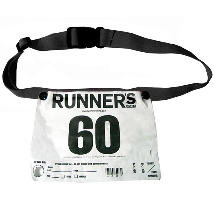 48pk Triathlon Marathon Race Number Belt Running Bib Holder Elastic Waist Strap