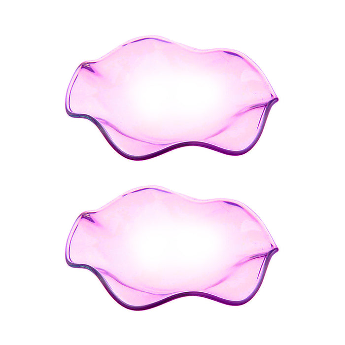 2 Pack Replacement Glass Dish Electric Lamps Oil Aromatherapy Tart Warmers 3.25"