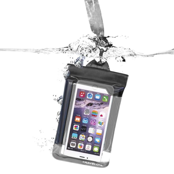 Travelon Waterproof Floating Pouch Bag Cell Phone Safe Case Cover Outdoor Sports
