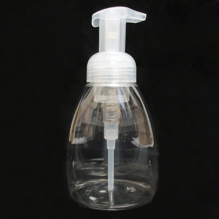 6X Empty Plastic Foamer Hand Soap Dispenser Clear Foam Pump Bottles 296 ml 10 oz