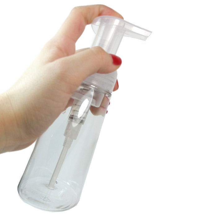 Clear Empty Plastic Foamer Hand Soap Dispenser Foam Pump Bottle 296 ml 10 oz New