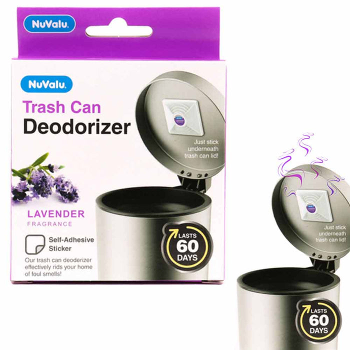 4 PACK Garbage Can Odor Eliminator Trash Deodorizer Lavender Aroma Air Freshener