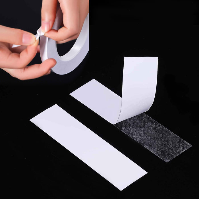 6 Rolls Double Sided Mounting Tape Strong Adhesive Transparent Clear 108 FT X 1"