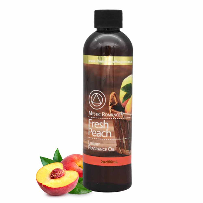 Luxury Fragrance Oil Fresh Peach Scent Aromatherapy Air Diffuser Aroma 60mL New