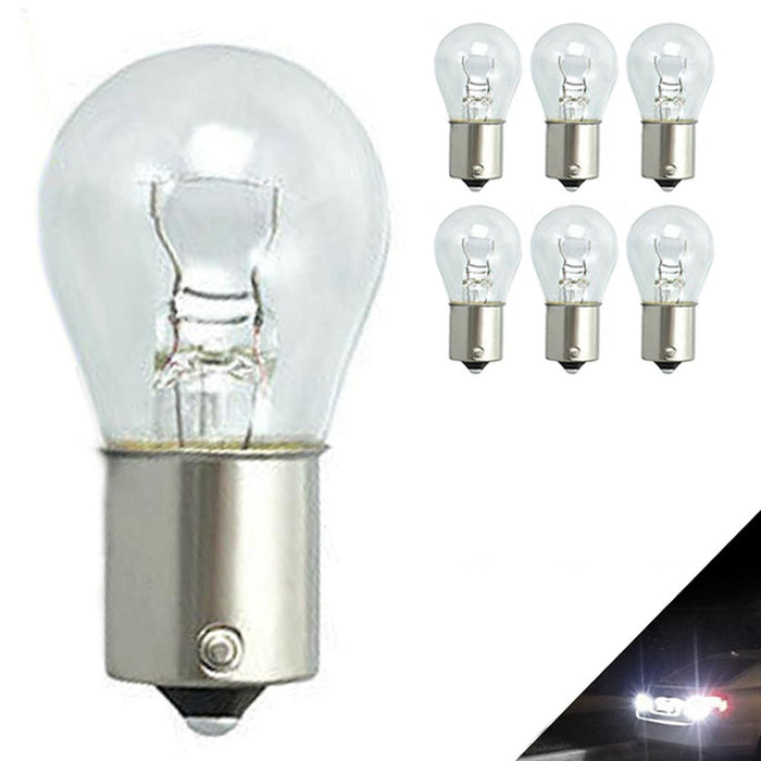 6 Piece Automotive Lighting Bulb Car 1156 12V 21W Brake Stop Indicator Tail Lamp