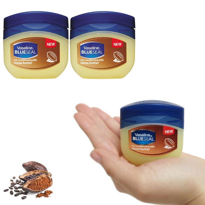 2pk Vaseline Therapy Cocoa Butter Pure Petroleum Jelly 1.7 oz Travel Size New