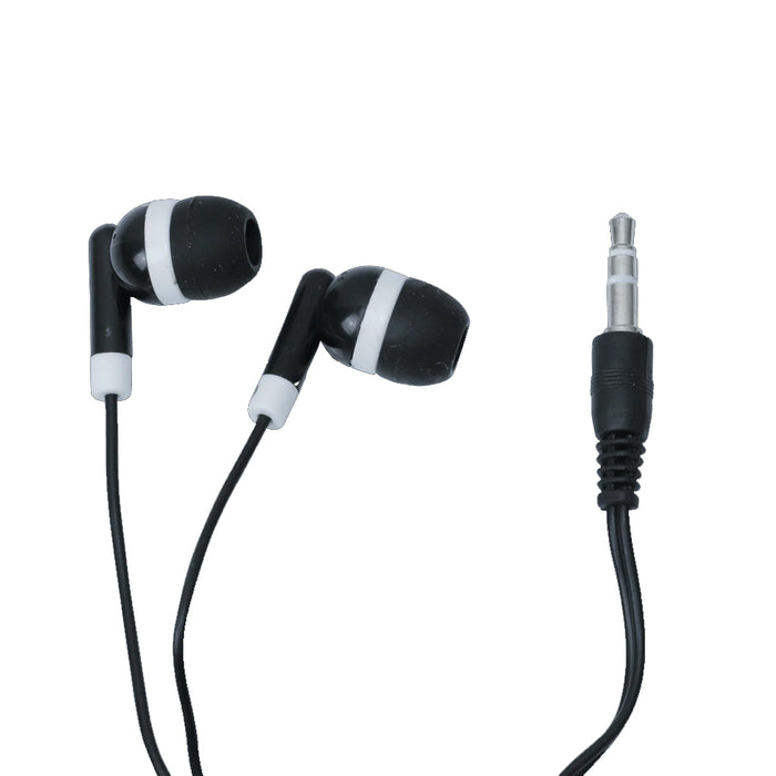 2 Pc Soft Gel Headphones Stereo Earphones Earbuds
