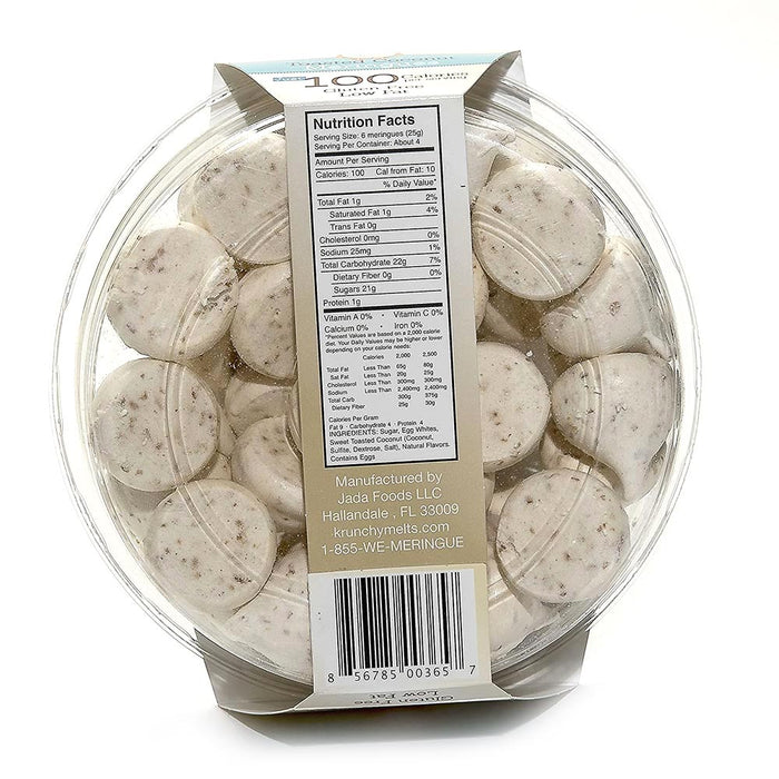 2 Boxes Toasted Coconut Meringue Cookies Gluten Free Low Fat Pareve Sweet Snacks