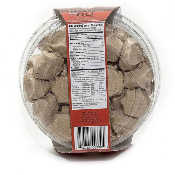 Dulce de Leche Meringue Cookies Fat Free Gluten Free Kosher Snacks Sweets Treats