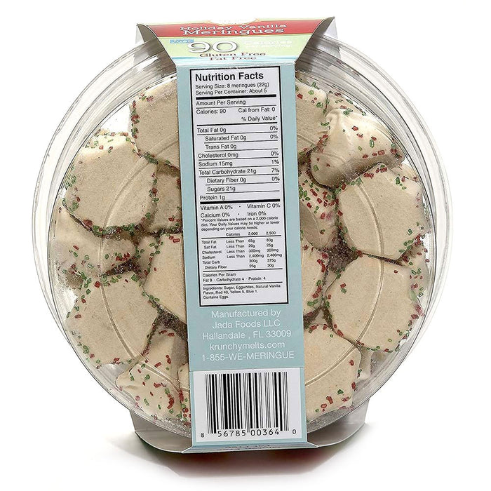 3 Boxes Holiday Vanilla Meringue Cookies Fat Free Gluten Free Kosher Sweet Treat