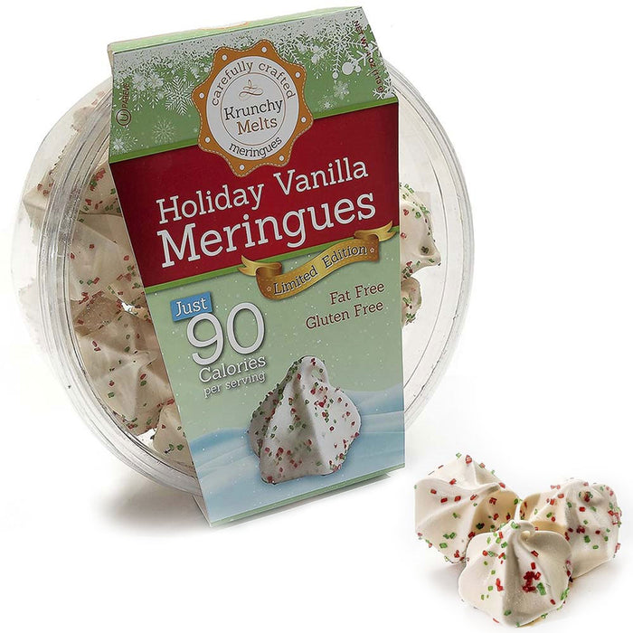 Holiday Vanilla Meringue Cookies Gluten Free Low Fat Pareve Snacks Sweets Treats