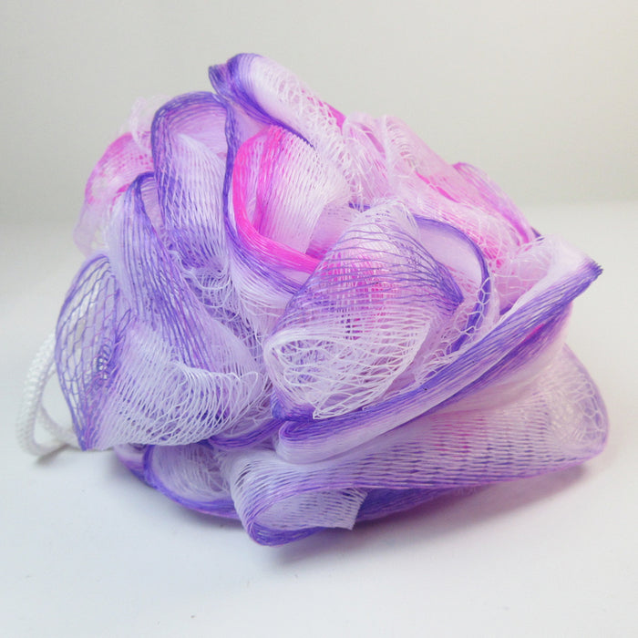 8 Pc Bath Sponge Puff Loofah Exfoliating Body Brush Scrubber Massage Shower Mesh