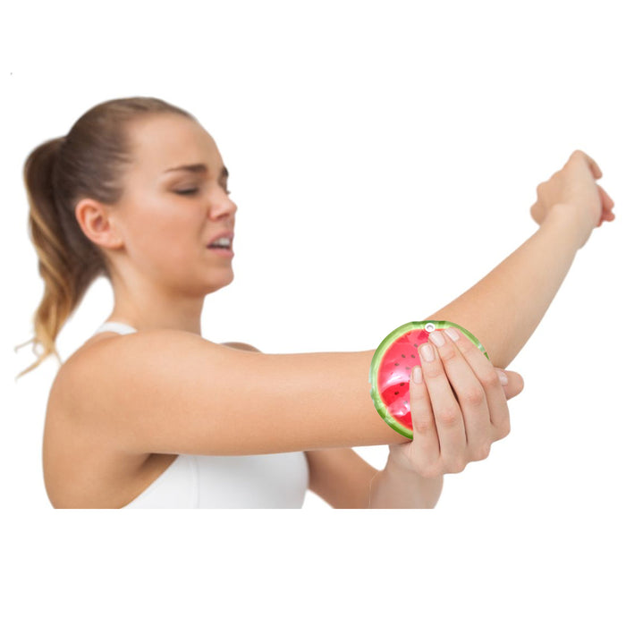 1 Reusable Fruit Ice Pack Cold Gel Lunch Box Pediatric Kids Care Therapy Relief